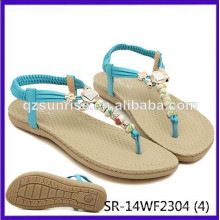 SR-14WF2304 (4) sandales femme sandales chaussures sandales plates sandales plates